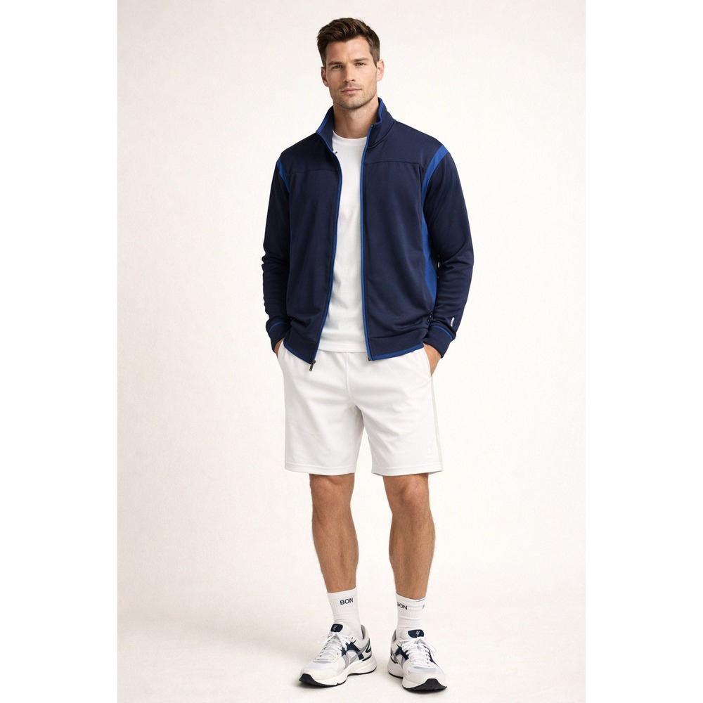 Calvin Klein Sport Track Jacket Mens XL Blue Track Running Training Athleisure